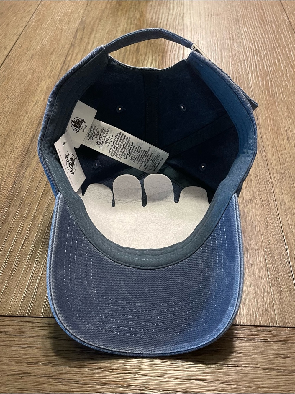 Disney Parks Mickey Mouse Embroidered Dad Hat - Washed Denim Blue - Picture 9 of 13